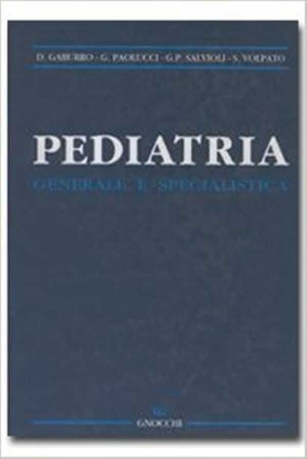 PEDIATRIA GENERALE E SPECIALISTICA
