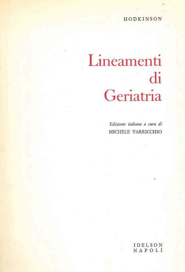 Lineamenti di geriatria